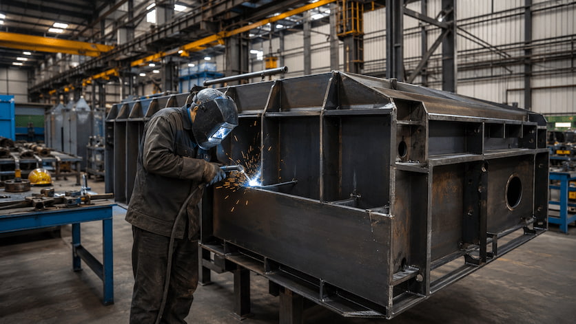 Caldeiraria no Tatuapé: serviço especializado para indústrias e obras